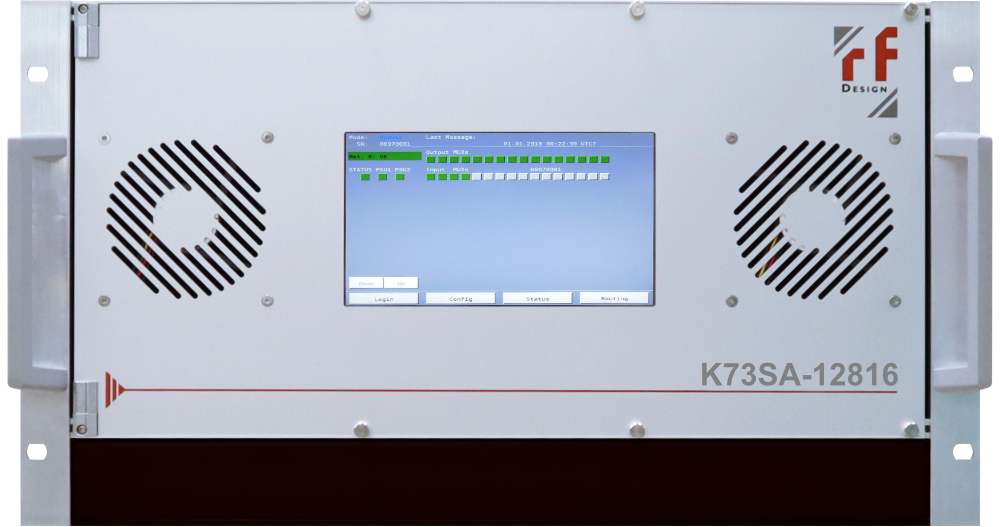 RF-Design FlexLink K73SA Switch Matrix Front